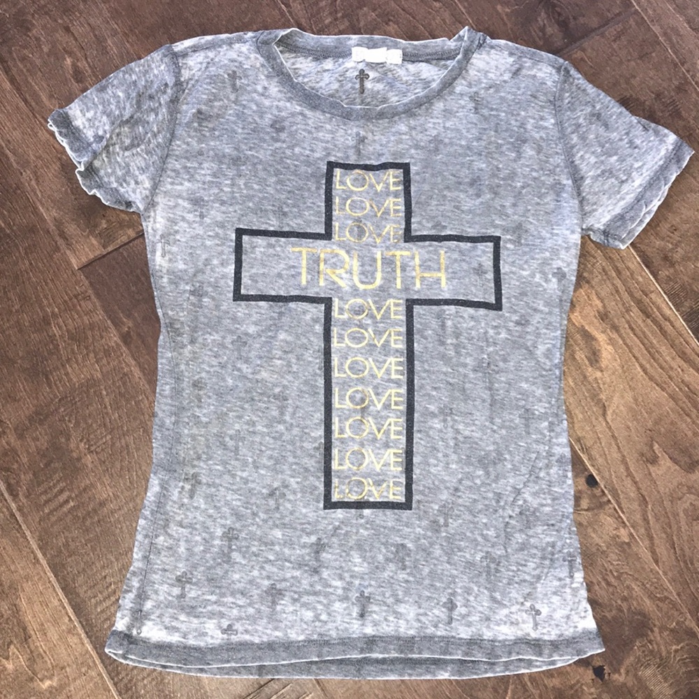 Grey Forever 21 graphic shirt